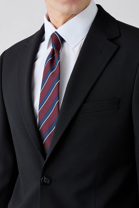 Dark Burgundy Patterned Tie