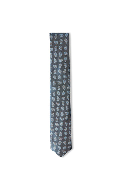 Light Blue Patterned Tie