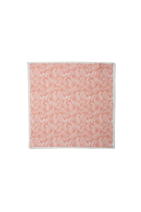 Open Orange Paisley Modal Handkerchief