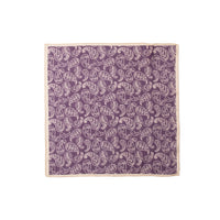 Purple Scarf Patterned Modal Handkerchief