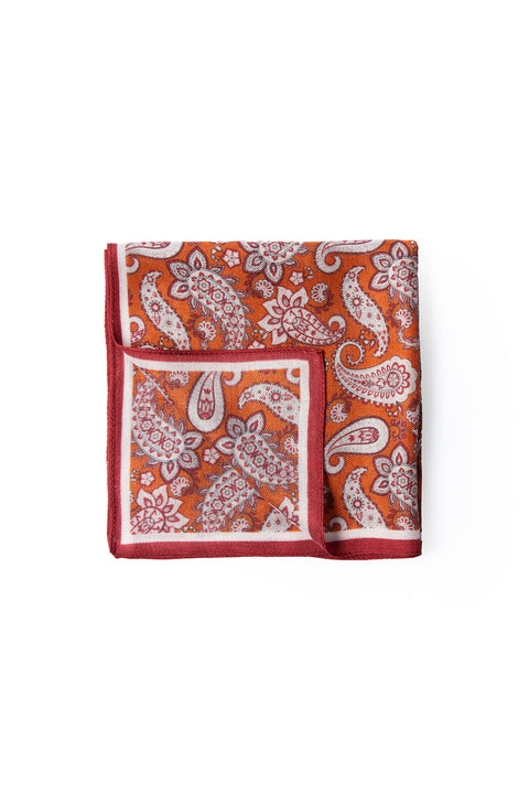Cinnamon Shawl Patterned Modal Handkerchief