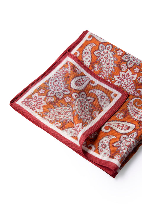 Cinnamon Shawl Patterned Modal Handkerchief
