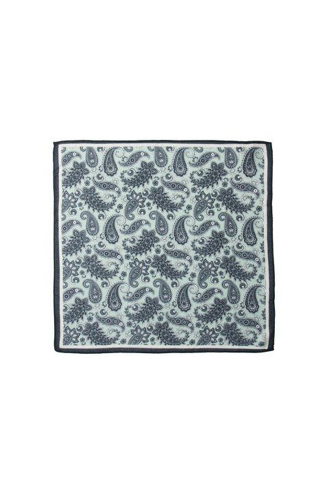 Mint Green Shawl Patterned Modal Scarf