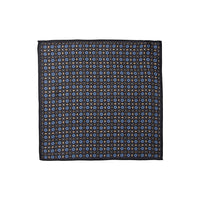 Dark Black Patterned Modal Handkerchief