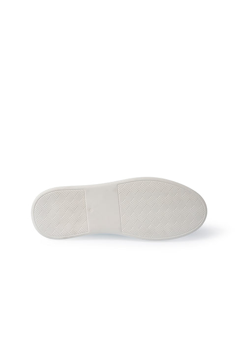 Beyaz Floater Deri Sneaker Ayakkabı