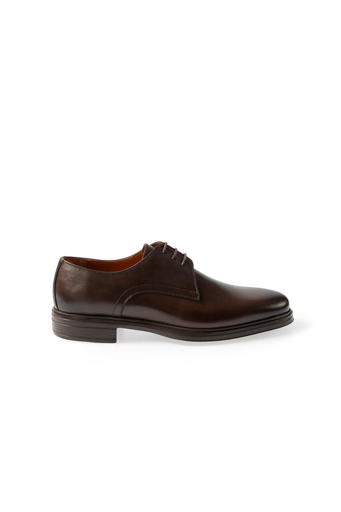 Dark Brown Classic Leather Shoes