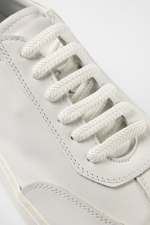 Beyaz Sneaker Deri Ayakkabı
