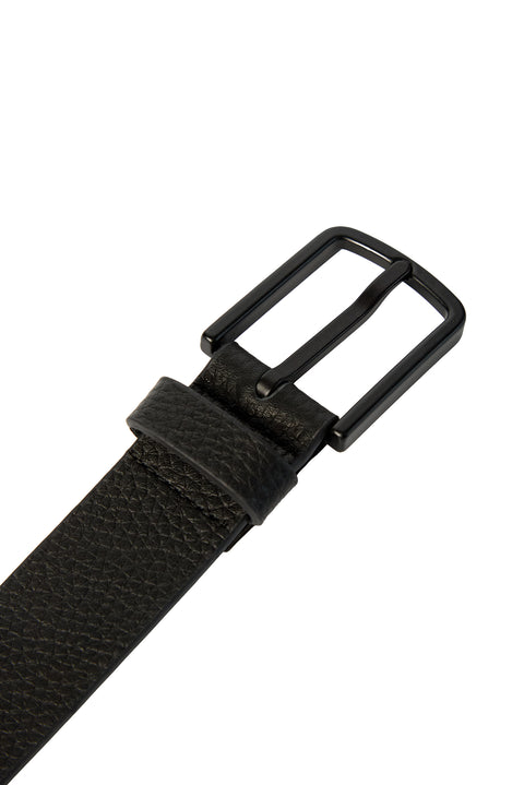 Black X-Ray Machine-Friendly Metal-Free Airport Belt with Special Buckle