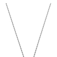 Silver Color Stainless Steel Silver Plated Twist Chain Necklace X AtolyeWolf