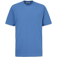 Air Force Blue Crew Neck Regular Fit 100% Cotton Basic T-Shirt
