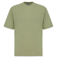 Forest Green Crew Neck Regular Fit 100% Cotton Basic T-Shirt