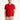 Açık Kırmızı Slim Fit Dar Kesim Nakışlı Pamuk Polo Yaka Tişört