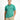 Mercan Yeşili Slim Fit Dar Kesim Pamuk Kıvrılmaz Polo Yaka Tişört