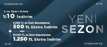 2 Ürün ve Üzeri Sepette %10 İndirime Ek İndirimler