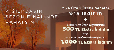 2 Ürün ve Üzeri Sepette %15 İndirime Ek İndirimler