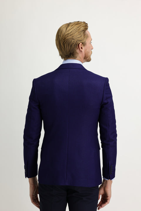 Lacivert 6 Drop Regular Fit Standart Kesim Ceket