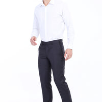 Antrasit Slim Fit Dar Kesim Klasik Kumaş Pantolon
