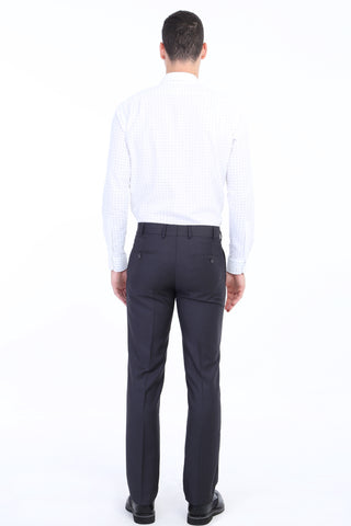  Antrasit 7 Drop Slim Fit Dar Kesim Klasik Kumaş Pantolon