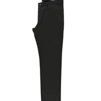 Siyah Likralı Kanvas / Chino Pantolon