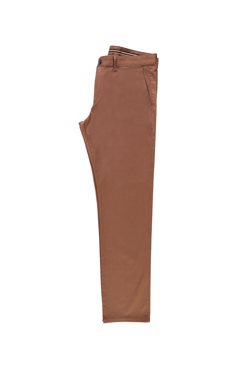 Toprak Slim Fit Dar Kesim Likralı Kanvas / Chino Pantolon