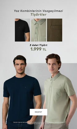 3 adet tişört 1999 tl