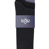 Açık Siyah 2'li Desenli Çorap Seti