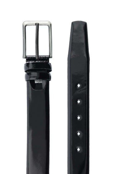  Siyah Klasik Rugan Deri Kemer