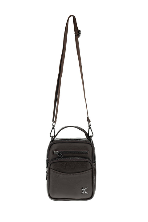 Koyu Kahve Küçük El Çantası