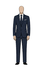 7 Drop Slim Fit Suit