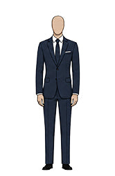 7 Drop Super Slim Fit Suit
