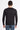 Siyah Bisiklet Yaka Regular Fit Pamuk Sweatshirt