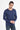 Lacivert Bisiklet Yaka Regular Fit Pamuk Sweatshirt