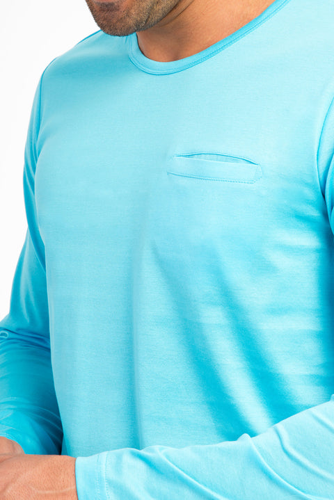 Mavi Bisiklet Yaka Regular Fit Pamuk Sweatshirt