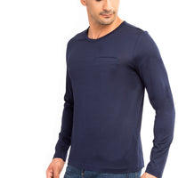 Mavi Bisiklet Yaka Regular Fit Pamuk Sweatshirt