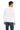 Beyaz Bisiklet Yaka Regular Fit Pamuk Sweatshirt
