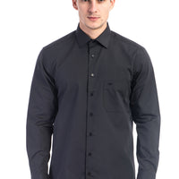 Siyah Tt.Pamuk Polyester Gömlek