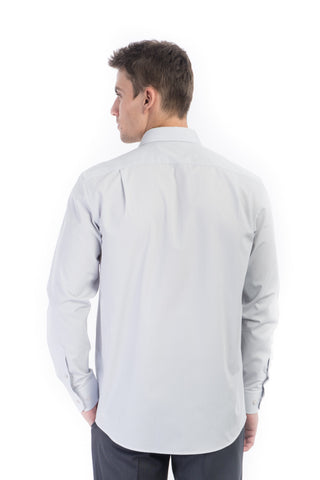  Açık Gri Tt.Pamuk Polyester Gömlek