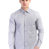 Orta Füme Uzun Kol Klasik Gömlek