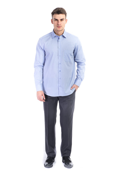 Mavi Tt.Pamuk Polyester Gömlek