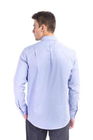  Mavi TT.PAMUK POLYESTER GÖMLEK