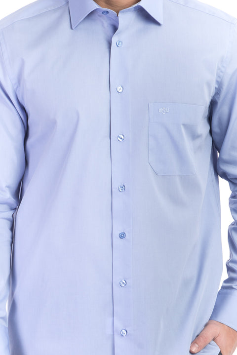 Mavi Tt.Pamuk Polyester Gömlek