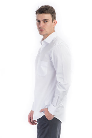  Beyaz Tt.Pamuk Polyester Gömlek