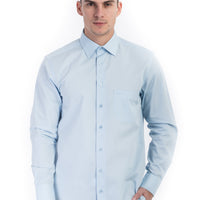 Açık Mavi Tt.Pamuk Polyester Gömlek