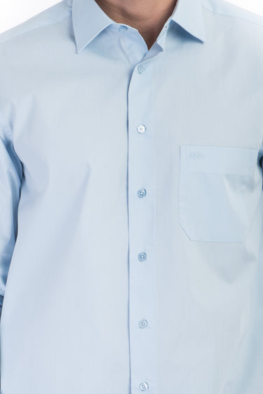 Açık Mavi Tt.Pamuk Polyester Gömlek