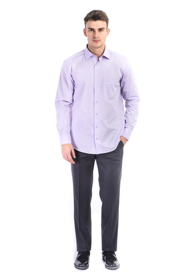 Lila TT.PAMUK POLYESTER GÖMLEK