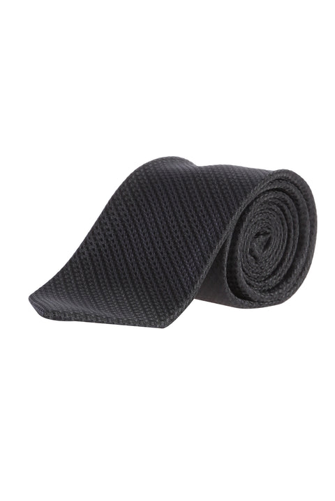 Black Cn. Polyester Patterned Krvt