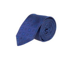 Lacivert Desenli Kravat