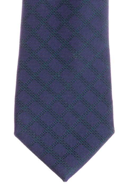 Blue CN.Polyester Patterned Knit