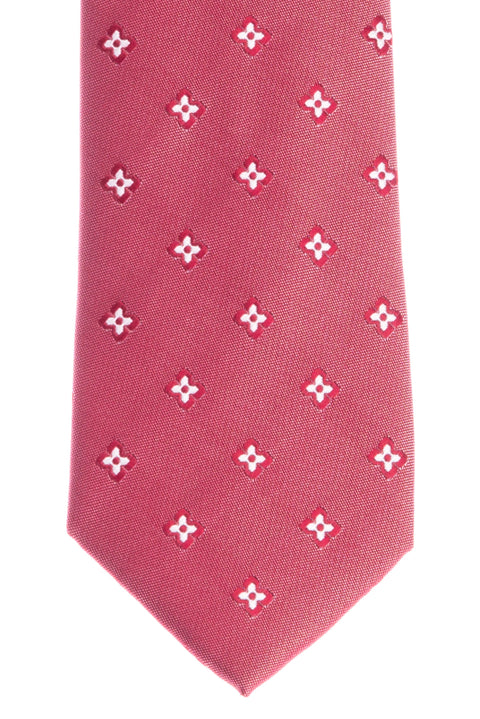 Bordo Desenli Kravat