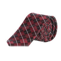 Bordo Desenli Kravat